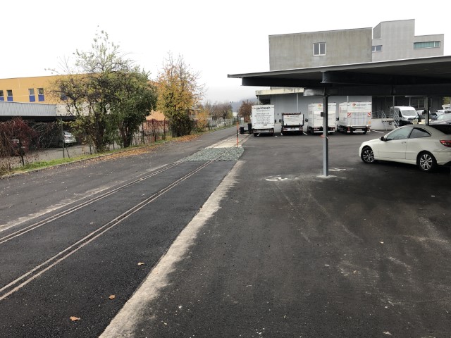 Infrastrukturprojekt Parkplatzsanierung